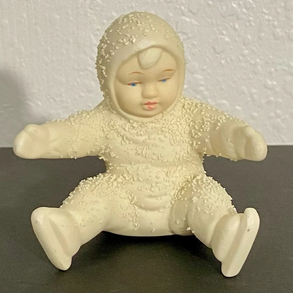 Vintage Dept 56 Snowbabies “All Fall Down” #7984-7 Set of 4 Figurines
